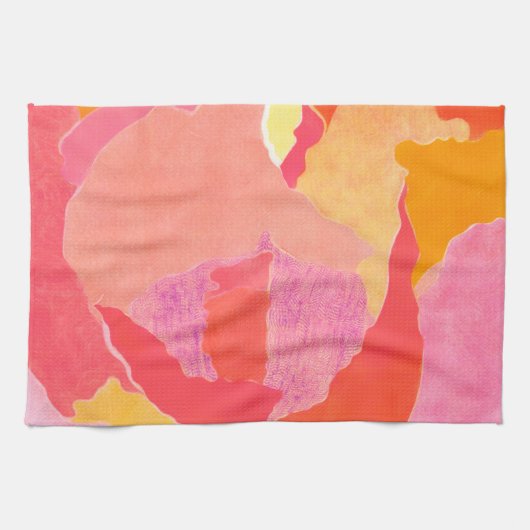 Linge De Cuisine Rose de chou IV (Horizontal)