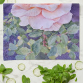 Linge De Cuisine Rose de la Paix (Plié)