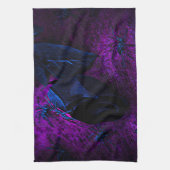 Linge De Cuisine Rose éffrayant en matière noire, araignées noires (Vertical)