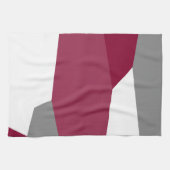 Linge De Cuisine Rose Gris et Blanc (Horizontal)
