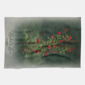 Linge De Cuisine Rose Hand Towel (Horizontal)