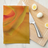 Linge De Cuisine Rose jaune (Quart Plié)