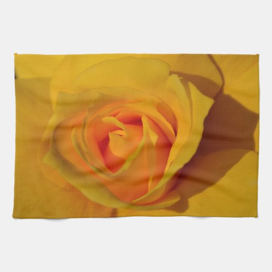 Linge De Cuisine Rose jaune (Horizontal)
