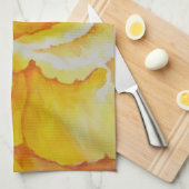 Linge De Cuisine Rose jaune (Quart Plié)