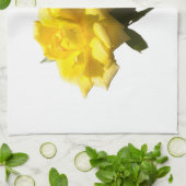 Linge De Cuisine Rose jaune (Plié)