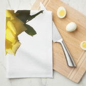 Linge De Cuisine Rose jaune (Quart Plié)