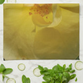 Linge De Cuisine Rose jaune sauvage (Plié)