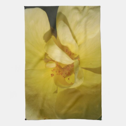 Linge De Cuisine Rose jaune sauvage (Vertical)