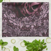 Linge De Cuisine Rose Mandala (Plié)