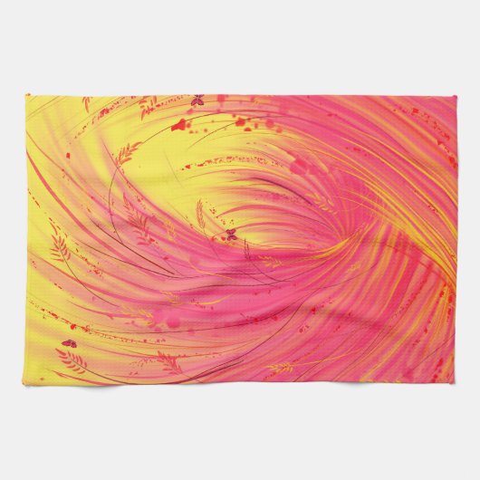 Linge De Cuisine Rose Meadow (Horizontal)