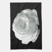 Linge De Cuisine Rose noire et blanche (Vertical)