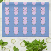 Linge De Cuisine Rose Piggy (Plié)