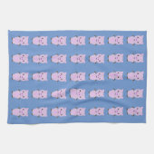 Linge De Cuisine Rose Piggy (Horizontal)
