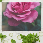 Linge De Cuisine Rose rose rêveuse (Plié)