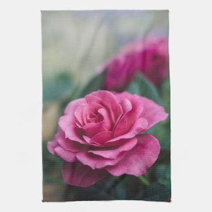 Linge De Cuisine Rose rose rêveuse