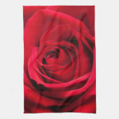 Linge De Cuisine Rose rouge (Vertical)