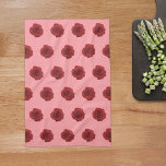 Linge De Cuisine Rose rouge Fleur Motif sans couture sur la serviet<br><div class="desc">Motif sans couture de rose rouge imprimé sur la serviette de cuisine. Serviette de cuisine design fleurie pour les amateurs de fleurs ou de nature.</div>