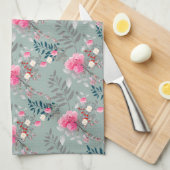 Linge De Cuisine Rose souple (Quart Plié)