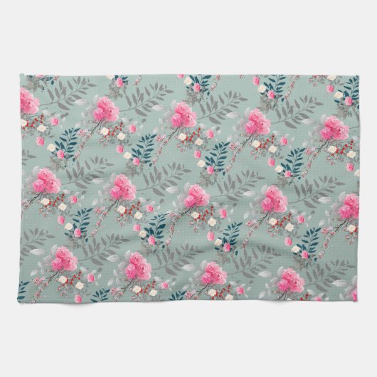 Linge De Cuisine Rose souple (Horizontal)