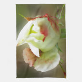 Linge De Cuisine rosebud brillant (Vertical)