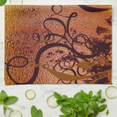 Linge De Cuisine Rosée de cuivre (Plié)