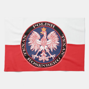 Linge De Cuisine Rosenberg Round Polonais Texan