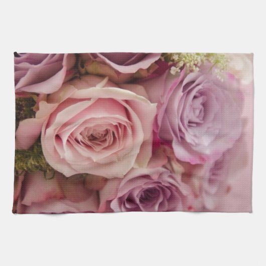 Linge De Cuisine Roses (Horizontal)