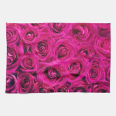 Linge De Cuisine roses (Horizontal)