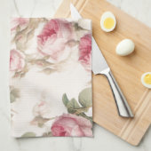 Linge De Cuisine Roses (Quart Plié)