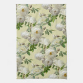 Linge De Cuisine Roses blanches (Vertical)