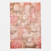 Linge De Cuisine Roses chics de pays rose (Vertical)
