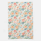 Linge De Cuisine Roses de l'aquarelle (Vertical)