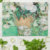 Linge De Cuisine Roses de Still Life dans un vase par Vincent van G (Plié)