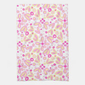 Linge De Cuisine Roses Florales (Vertical)