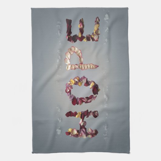 Linge De Cuisine Roses optimistes (Vertical)