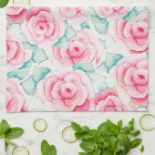 Linge De Cuisine Roses paño de cocina (Plié)