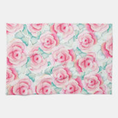 Linge De Cuisine Roses paño de cocina (Horizontal)