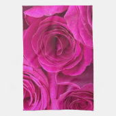 Linge De Cuisine Roses roses (Vertical)