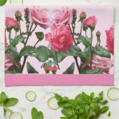 LINGE DE CUISINE ROSES ROSES ROSES (Plié)