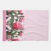 LINGE DE CUISINE ROSES ROSES ROSES (Horizontal)