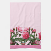 LINGE DE CUISINE ROSES ROSES ROSES (Vertical)