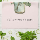 Linge De Cuisine Roses roses roses Floral Mason Jar (Plié)