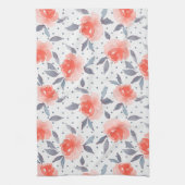 Linge De Cuisine Roses rouges (Vertical)