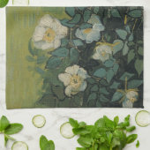 Linge De Cuisine Roses sauvages par Vincent van Gogh (Plié)