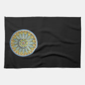 Linge De Cuisine Rosette architecturale antique n° 2 (Horizontal)