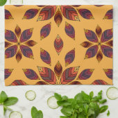 Linge De Cuisine Rosette de automne (Plié)