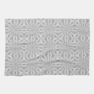 Linge De Cuisine Rosettes de Noël rose et vert