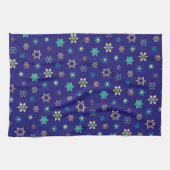 Linge De Cuisine Rosh Hashanah Fêtes juives Star de David Bleu (Horizontal)