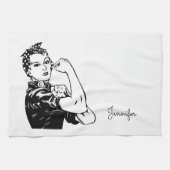 Linge De Cuisine Rosie la riveteuse (Horizontal)