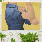 Linge De Cuisine Rosie the Riveter (Plié)